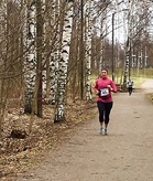 Essi Kilpeläinen voitti Naisten Maratonin HSM2018. Kuva: Maarit Ahola